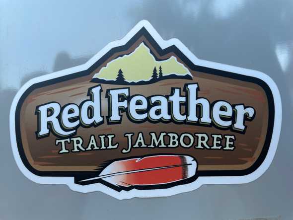 Red Feather Jamboree sticker